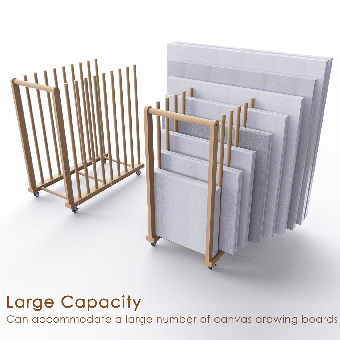 Art Storage Rack for 15'' - 40'' Canvas
