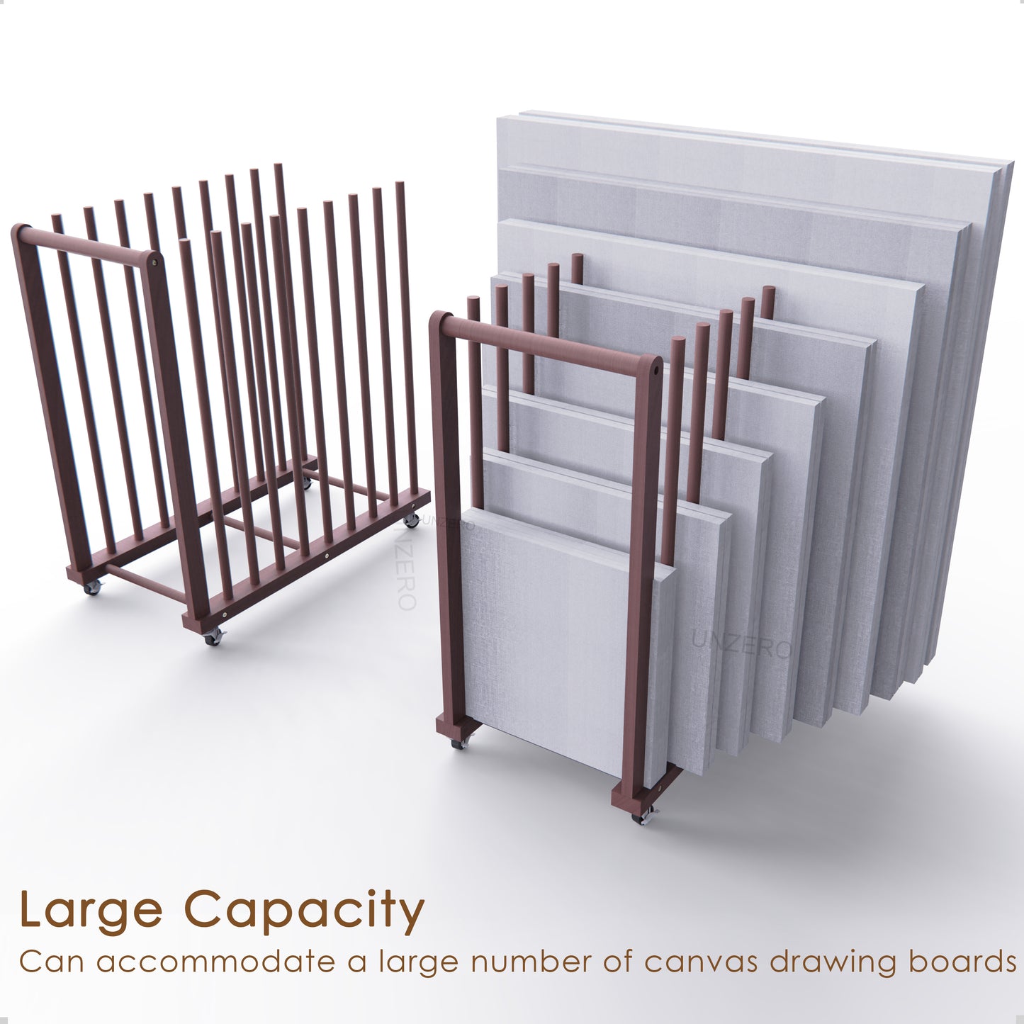 Art Storage Rack for 15'' - 40'' Canvas
