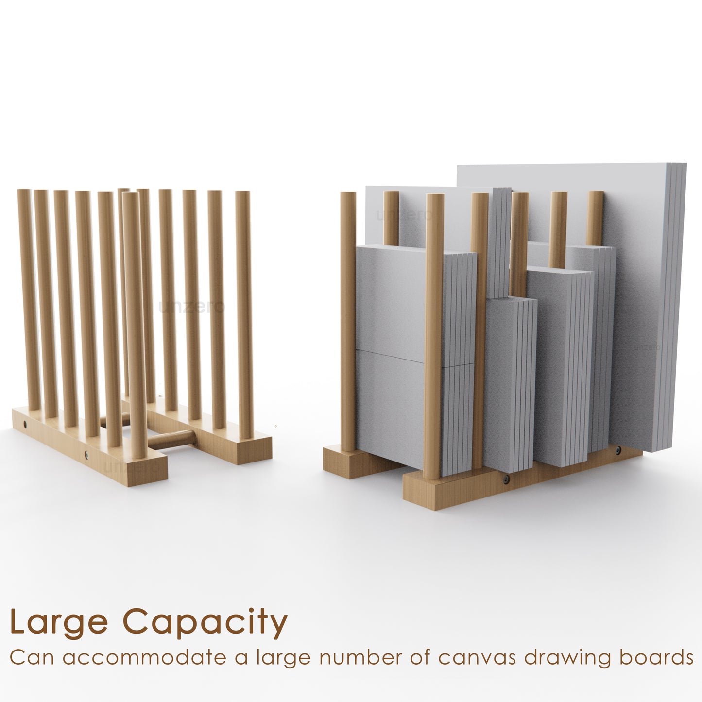 Art Storage Rack for 10'' - 30''Canvas
