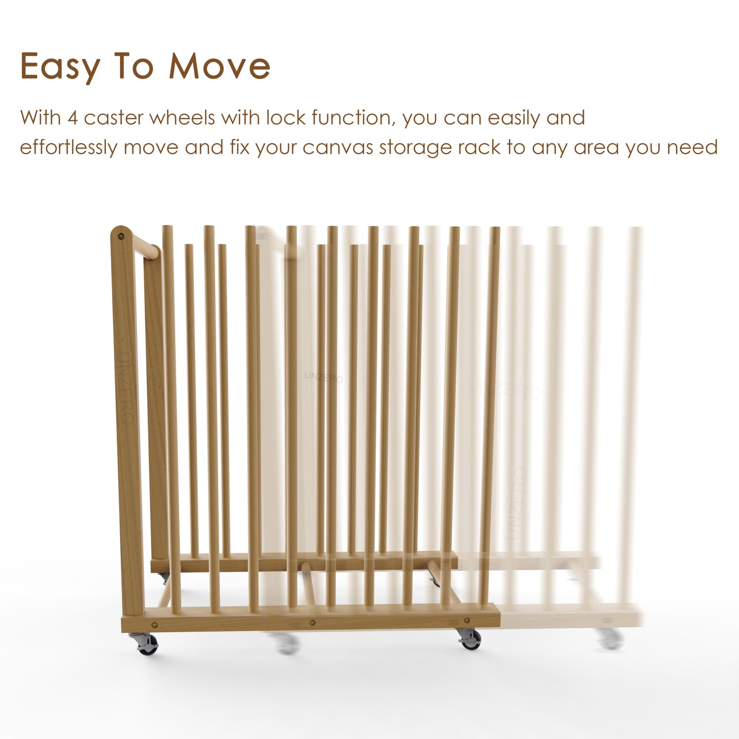 Art Storage Rack for 15'' - 40'' Canvas