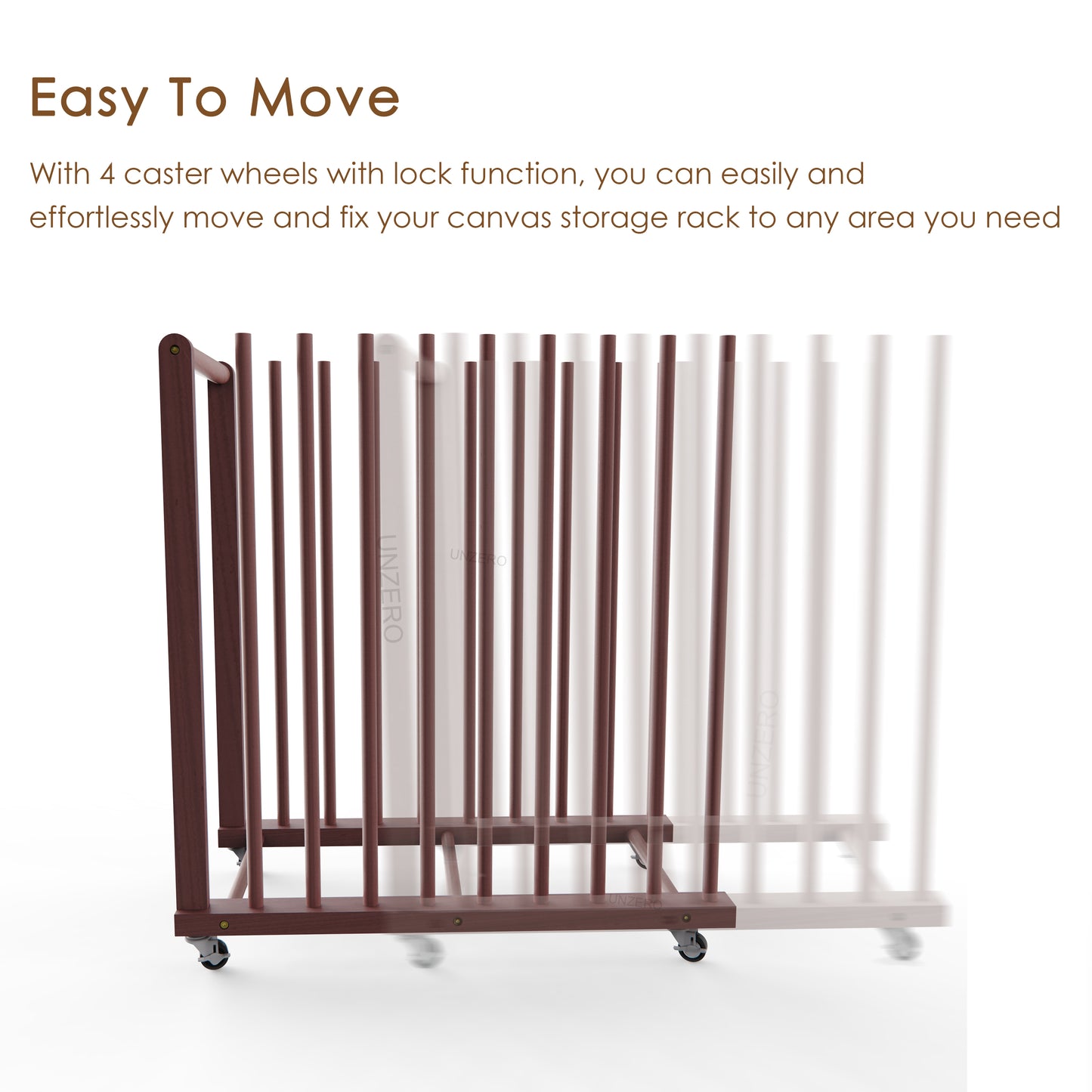 Art Storage Rack for 15'' - 40'' Canvas